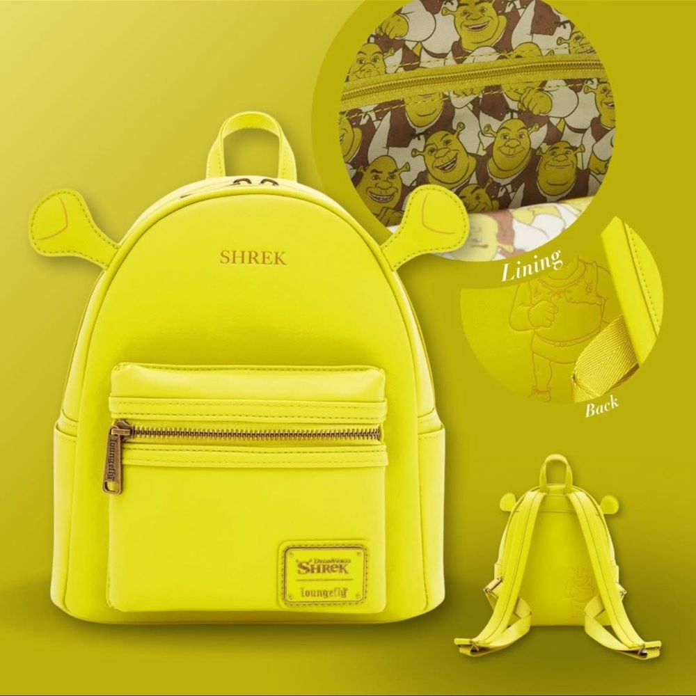 Loungefly Shrek Minimalist Figural Mini Backpack - BoxLunch Exclusive